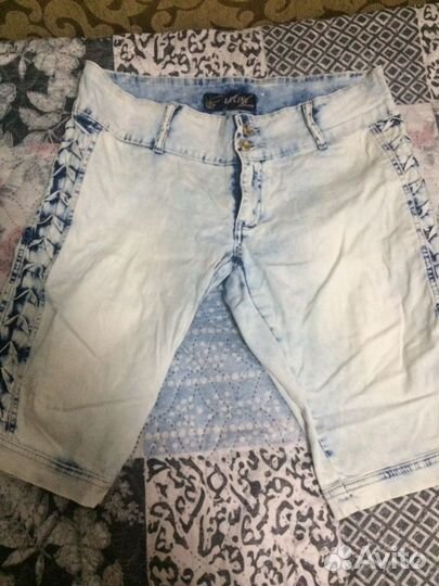 Шорты джинсовые