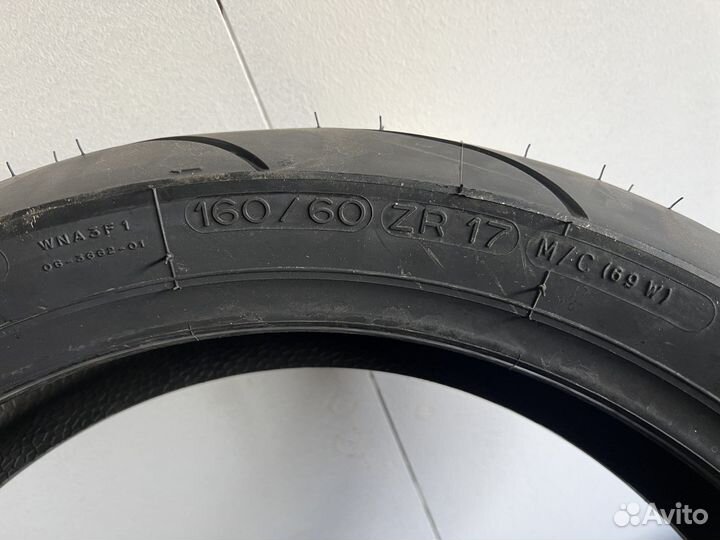 Michelin Pilot Power 2CT 120/70-17 и 160/60-17