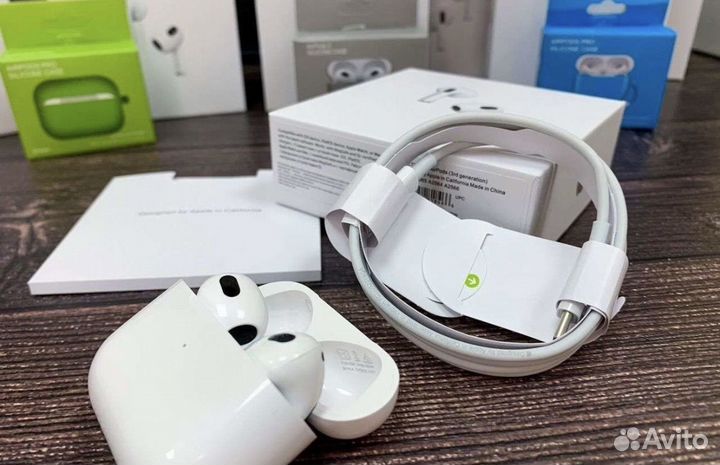 AirPods 3 NEW 2023 (Чехол + Доставка)