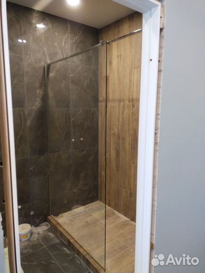 Душевые перегородки кабины из закалённого стекла