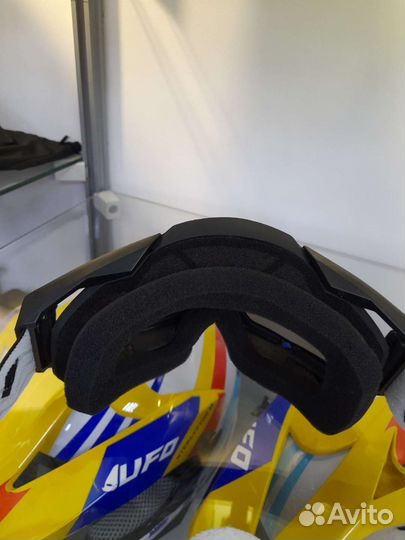 Очки для мотокросса эндуро WJL черно-синие