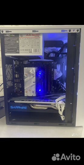 Игровой пк RX 580/9100f/16gb DDR4/SSD256gb