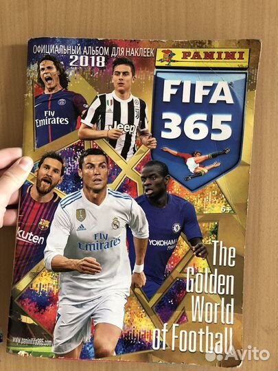 Журнал FIFA 365 panini 2018