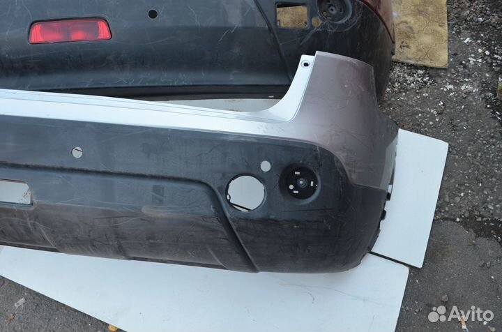 Nissan qashqai бампер задний