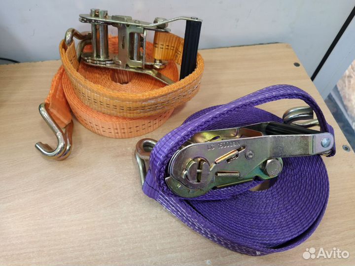 Стяжные ремни для крепления груза