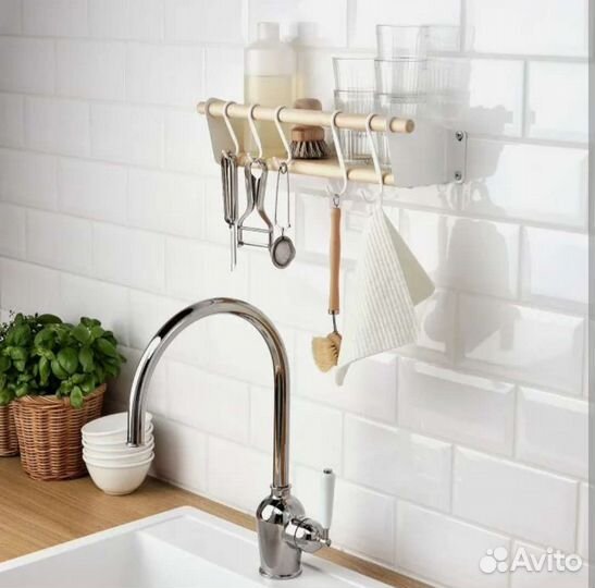 Полка настенная IKEA Неребю новая