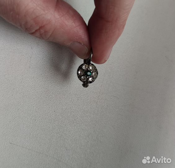 Серьги и кольцо набор