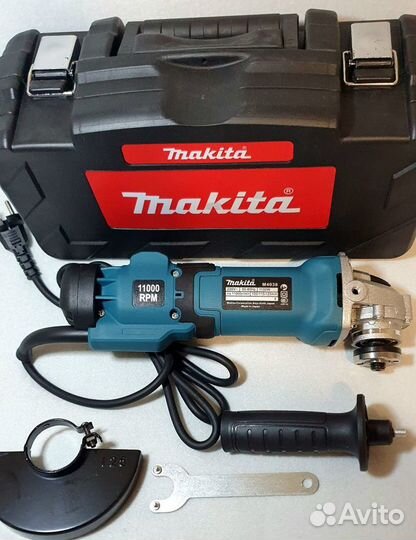 Ушм болгарка makita 125 в кейсе 1150 w