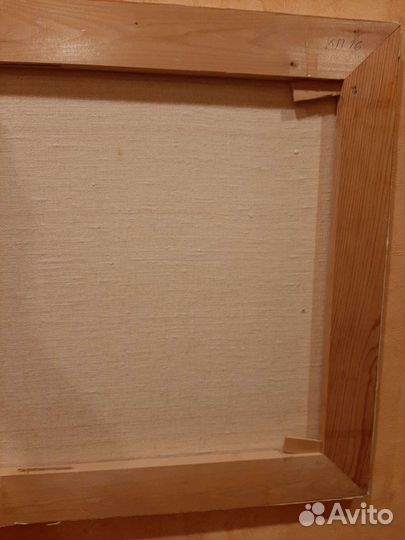 Картина вечерний Париж с балкона