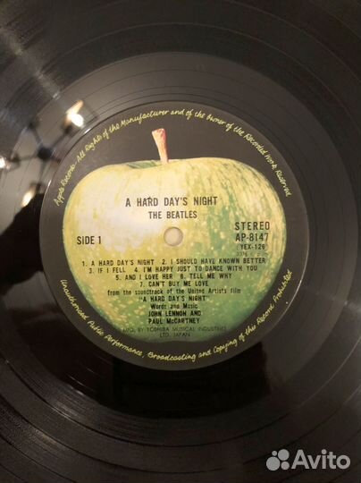 Lp The Beatles - A Hard Day’s Night