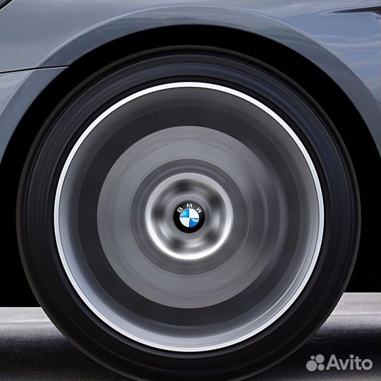 Парящие эмблемы для дисков BMW