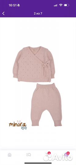 Комбинезон вязанный для девочки