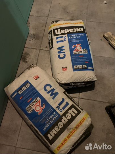 Плиточный клей Церкзит см 11 pro