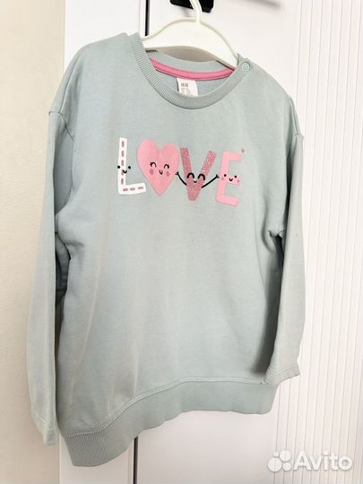 Летние вещи пакетом для девочки 110-116 Zara, H&M