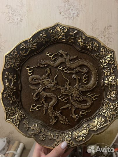 Тарелка настенная СССР