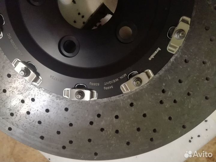 Карбон керамические тормозные диски Jaguar XFR