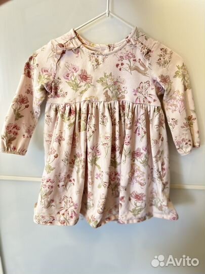 Платье для девочки 68-74