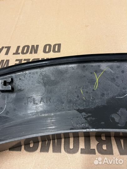 Расширители арок mitsubishi L200