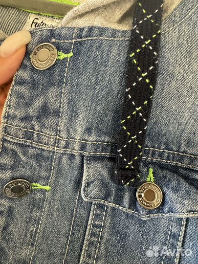 Джинсовка на кнопках 