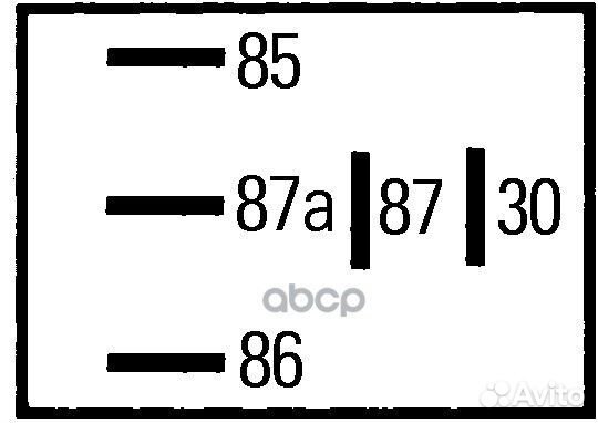 4RD 965 453-041 реле универсальное Peugeot, Ci