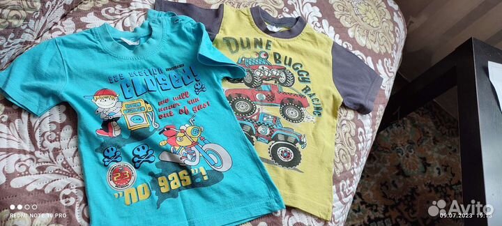 Детские вещи пакетом на мальчика 80 86