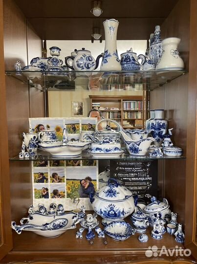 Коллекционный набор гжель