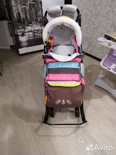 Коляска санки Ника 7