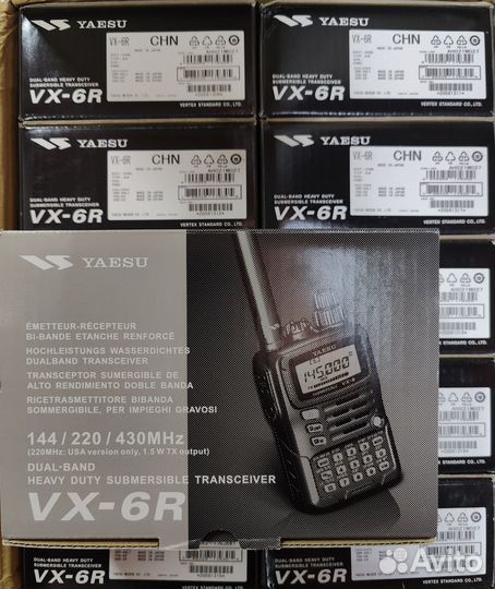 Рации Yaesu VX-6R, Новые, В наличии, Япония