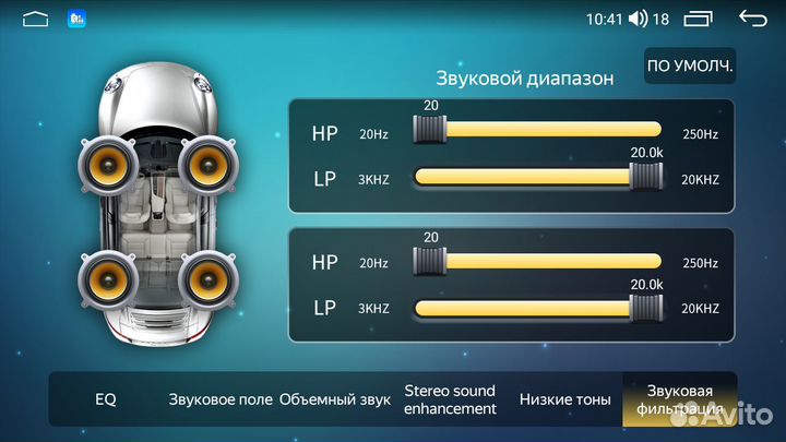 Магнитола Parafar Renault Captur 2018 Android