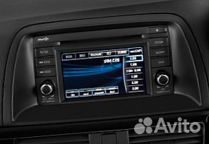 Оригинальная заводская магнитола на Мазду-6