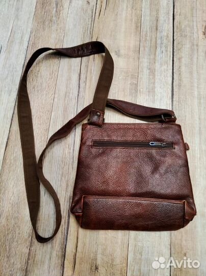 Сумка мужская натуральная кожа