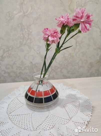 Ваза Матрёшка завода красный май