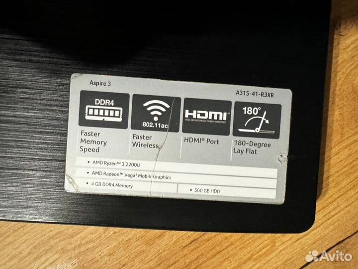 Ноутбук Acer Aspire 3 a315-41