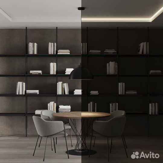 Профиль IZI UNI 01 для изготовления потолочных ниш