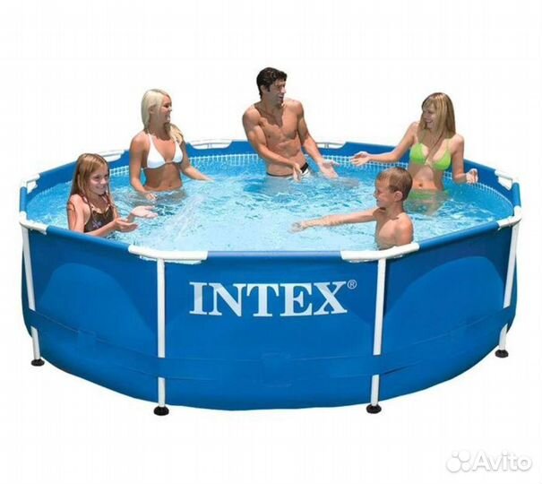 Каркасный бассейн bestway intex