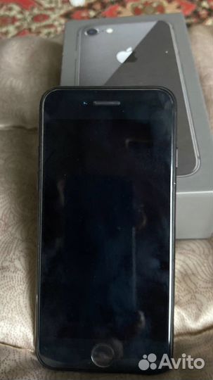 Телефон iPhone 8, 128 gb 90akb