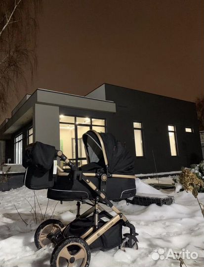 Коляска luxmom 3в1