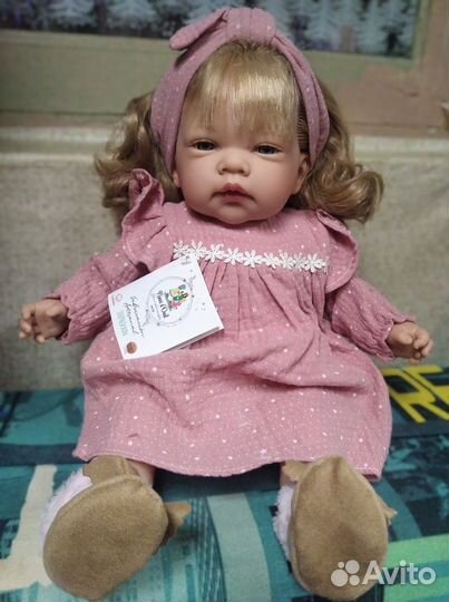 Испанская кукла 45 см, новая,в фирменном мешке