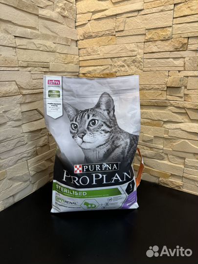 Корм для кошек ProPlan Sterilised 3кг