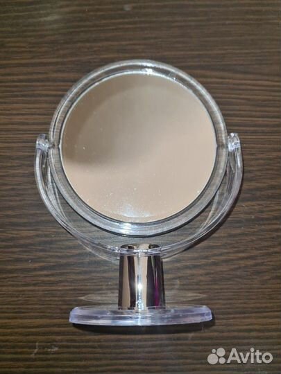 Зеркало новое настольное, двустороннее, подарок