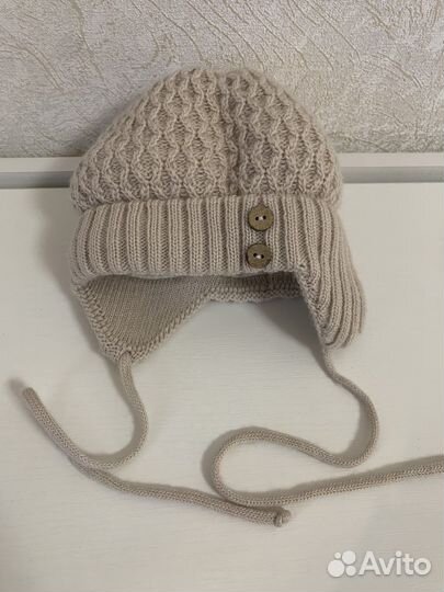 Шапка зимняя для девочки 42-44