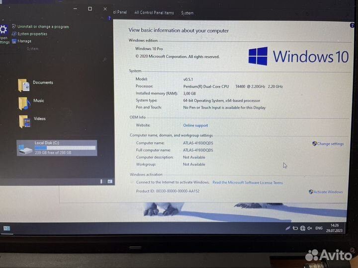 Ноутбук asus