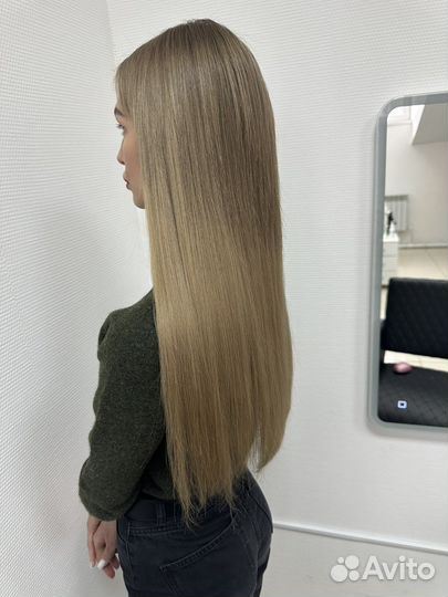 Капсуляция волос наращивание окрашивание