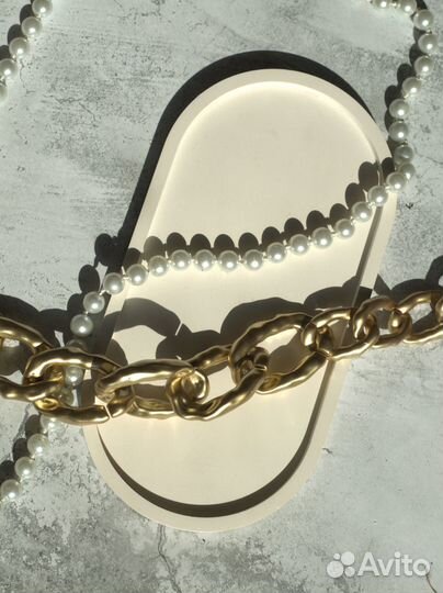 Гипсовый поднос овал