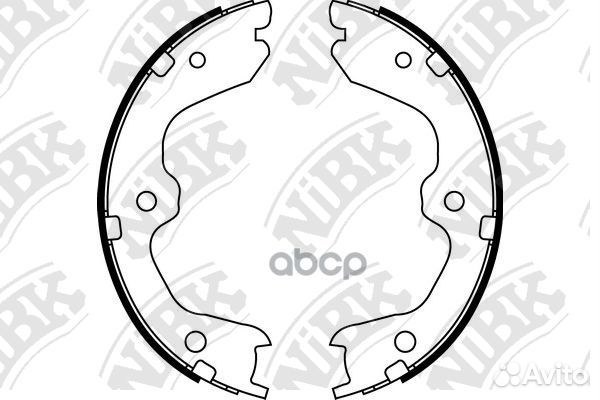 Колодки ст.торм.nissan teana 03/infiniti EX 08