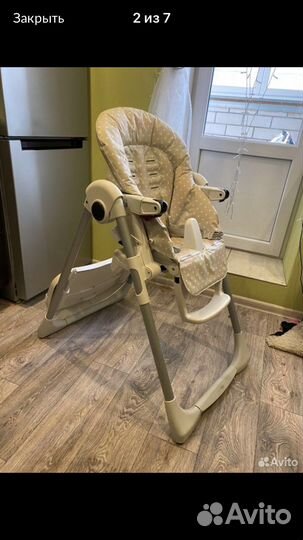 Стульчик для кормления peg perego prima papa