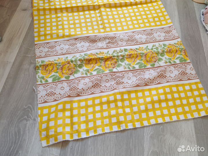 Хлопковая ткань отрез СССР