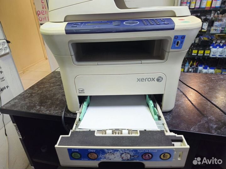 Мфу лазерный сетевой xerox workcentre 3220