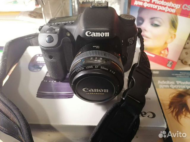 Зеркальный фотоаппарат Canon 7D купить в Москве | Электроника | Авито