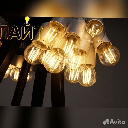 Гирлянда на витом проводе